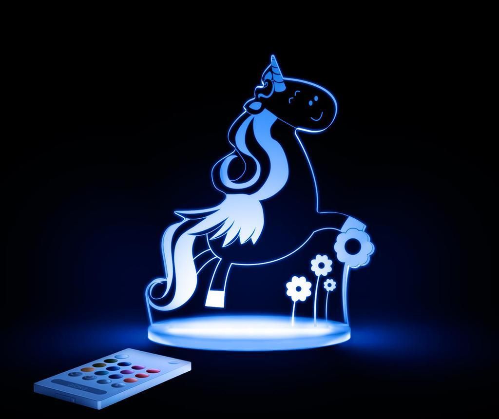 Lampa de veghe Unicorn – Aloka, Multicolor Aloka